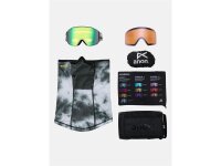 Anon Schneebrille M4 Cylindrical Goggles + Ersatzglas und Maske Tilt Shift / Perceive
