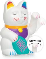 Angry Cat Winkekatze 15cm