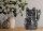 Angry Cat Winkekatze 15cm Metallic Rock Schwarz