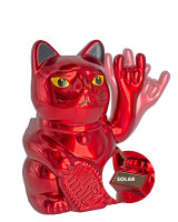 Angry Cat Mini Solar Winkekatze 10cm