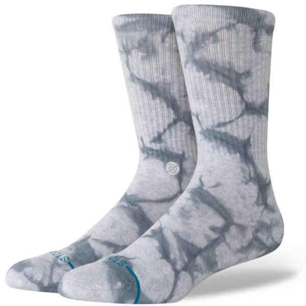 Stance Icon Dye Crew Socken L (43-46) in Grey
