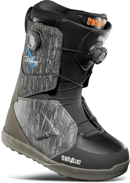 ThirtyTwo Lashed Double Boa Powell Snowboard-Boot für Herren in olive / grey black