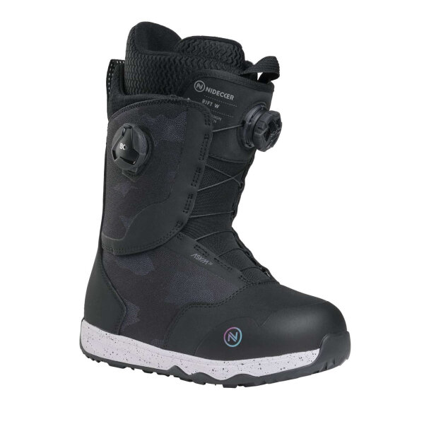 Nidecker Rift Double-Boa Snowboard-Boots für Damen in Black