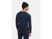 Burton [ak]® Slokar Merino Funktionswäsche-Crewneck für Herren True Black / Jake Blue M