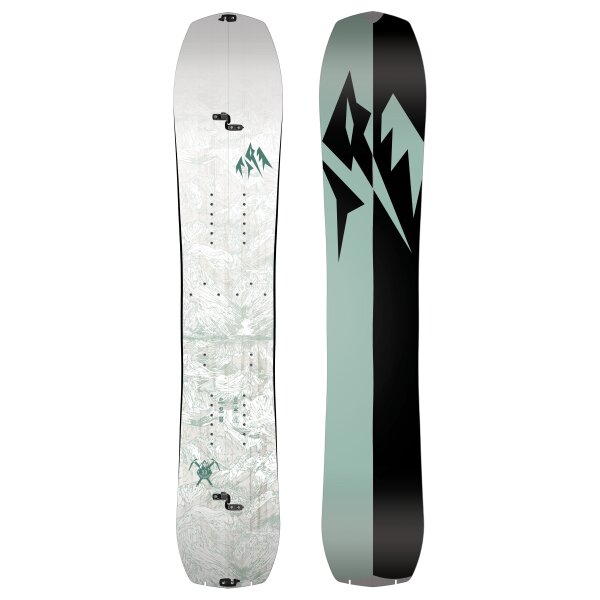 Jones WoSolution Splitboard Splitboards für Damen Schwarz