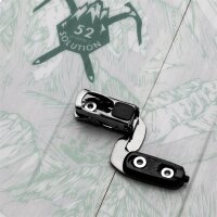 Jones WoSolution Splitboard Splitboards für Damen Schwarz