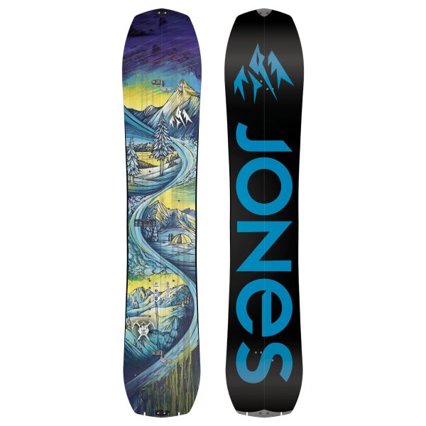 Jones Youth Solution Splitboard Splitboards Unisex Schwarz