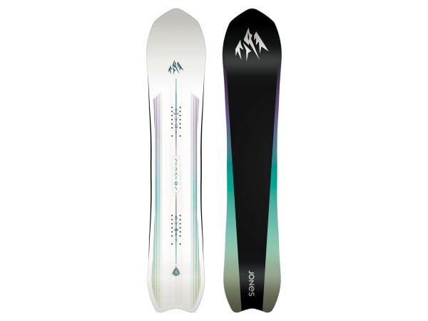 Jones Stratos Snowboard für Damen Weiss