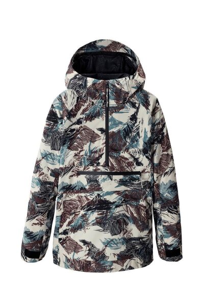 Jones WS Mtn Surf Recycled Anorak Jacke für Damen grau Gr. S