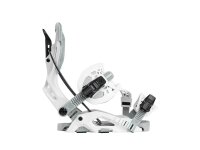 Nidecker Flow Fuse Hybrid Speed Entry Snbowboard-Bindung Unisex weiss Gr. L (41,5 - 44)