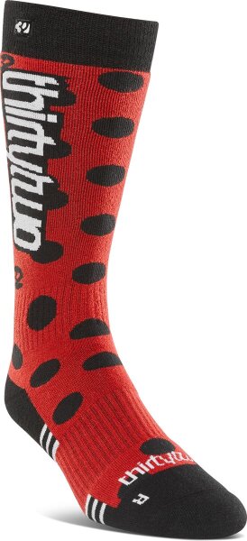 Thirtytwo W Merino Sockenen Others für Damen Rot Gr. L/XL