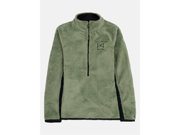 Burton [ak]® Baker High Loft™ Quarter-Zip Fleece für Damen Hedge Green