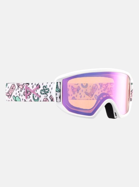 Anon Schneebrille Relapse Junior inkl. Ersatzglas und Facemask Goggles für Jugendliche Western