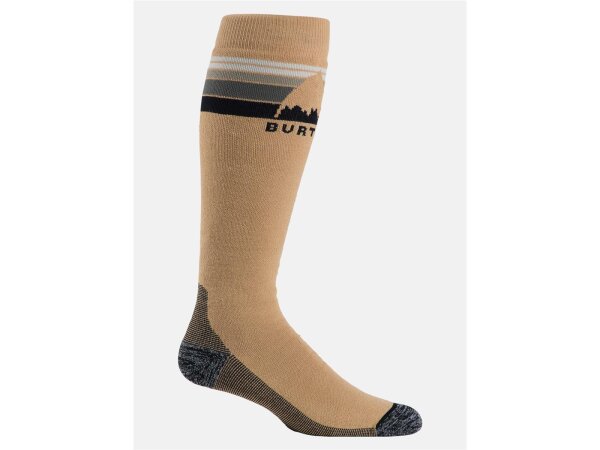Burton Emblem Midweight Snowboardsocken für Herren in Summit Taupe