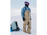 Burton [ak] Freebird GORE‑TEX 3L Stretch-Latzhose für Herren in Summit Taupe