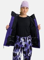 Burton Reserve 2L Snowboard-Jacke für Damen in Prism Violet / True Black / Gray Cloud