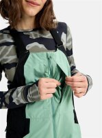 Burton Reserve 2L Latzhose für Damen in Soft Sage / True Black