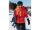 Burton Reserve GORE-TEX 2L Snowboard-Jacke für Damen in Fiesta Red / Gray Cloud