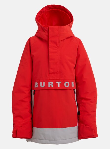 Burton Frostner 2L Anorak für Kinder in Flame Scarlet / Silver Sconce