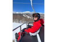 Burton Frostner 2L Anorak für Kinder in Flame Scarlet / Silver Sconce