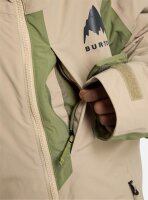 Burton Hillslope Jacke  für Kinder in Summit Taupe / Forest Moss