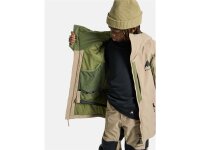 Burton Hillslope Jacke  für Kinder in Summit Taupe / Forest Moss