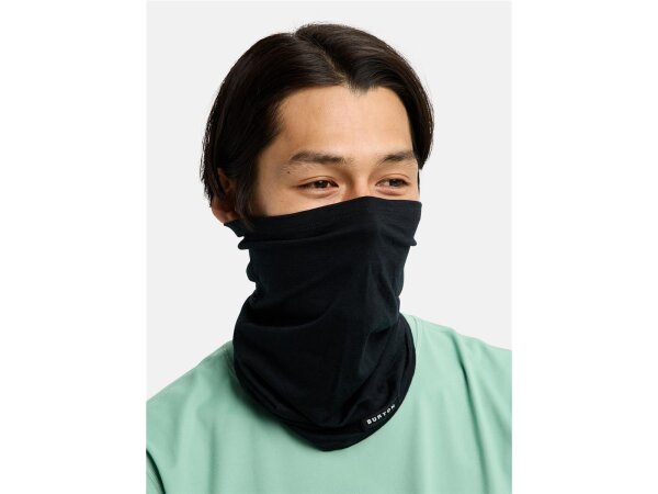 Burton Merino Wool Neck Warmer  in True Black
