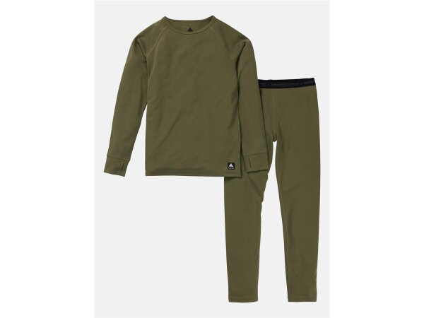 Burton Leichtes Baselayer-Set für Kinder in Forest Moss