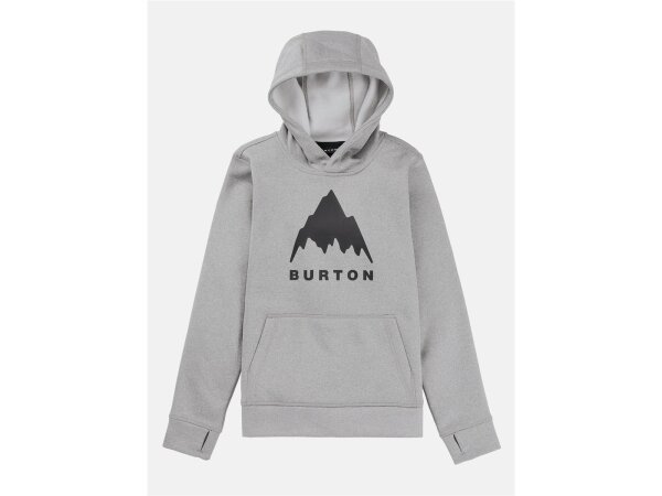 Burton Oak Hoodie für Kinder in Gray Heather