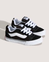Vans Knu Skool Jugendliche-Schuhe in Black/True White