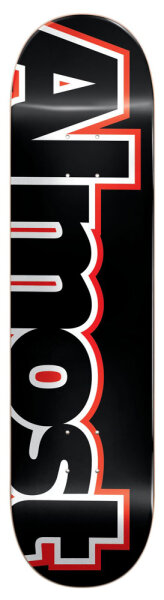 Almost Team Outliner HYB Deck 8.25 Black
