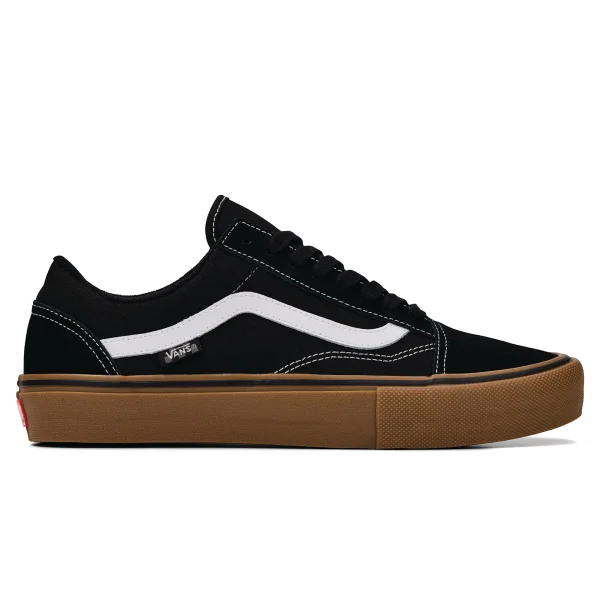 Vans Skate Old Skool Schuhe Black/Gum/White