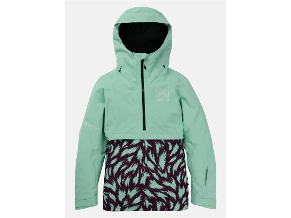 Burton [ak] Kimmy GORE-TEX 2L Anorak Jacket für Damen in Powder Mint / Fur Purple Root