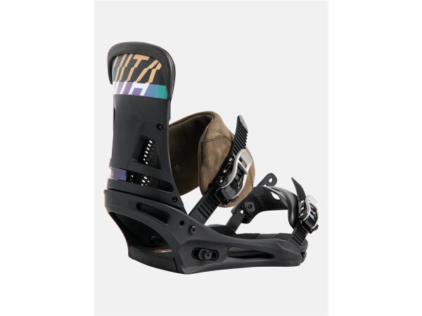 Burton Malavita Re:Flex Snowboardbindung für Herren in Black