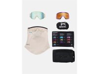 Anon Schneebrille M6S inkl. Ersatzglas und Facemask Goggles in Oat/Perceive Variable Blue