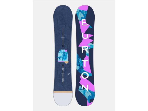 Burton Yeasayer Flying V Snowboard für Damen