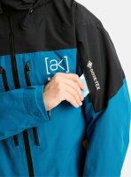 Burton [ak] Swash GORE-TEX 2L Jacke für Herren in True Black / Blue Teal / Atomic Yellow