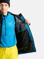 Burton [ak] Swash GORE-TEX 2L Jacke für Herren in True Black / Blue Teal / Atomic Yellow