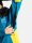 Burton [ak] Swash GORE-TEX 2L Jacke für Herren in True Black / Blue Teal / Atomic Yellow