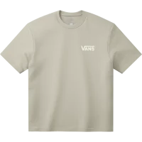 Vans Left Chest Logo II T-Shirt in Oatmeal
