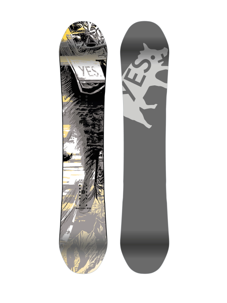 YES. BASIC UNINC RDM XTRM Snowboard für Herren 152 cm 2. Wahl