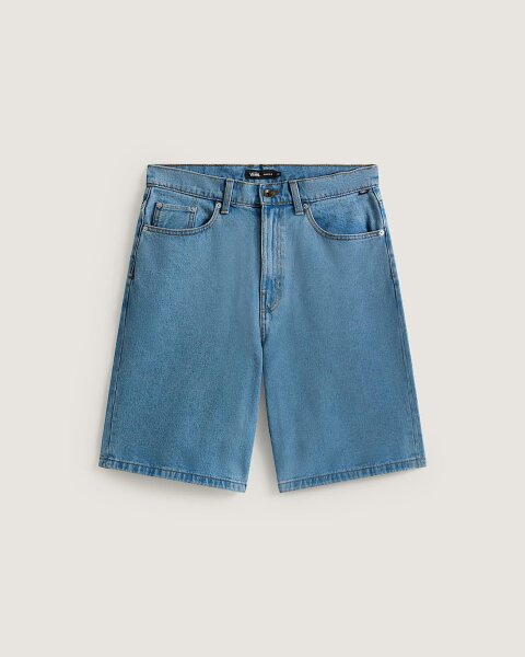 Vans Check-5 Baggy Denim Shorts in Stonewash/Blue