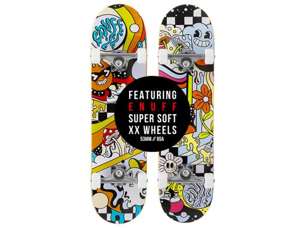 Enuff Meltworld Komplett-Skateboard
