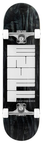 Enuff Thowback Komplett-Skateboard (8.5" x 32.125") Black