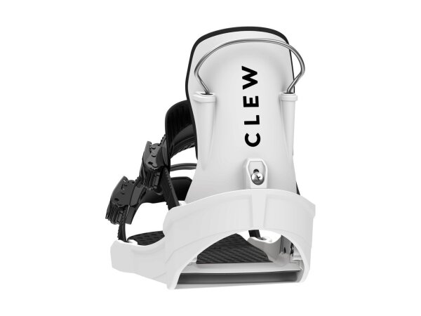 CLEW Independence 1.0 Snowboardbindung in white