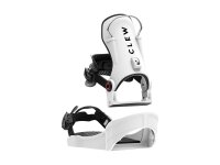 CLEW Independence 1.0 Snowboardbindung in white