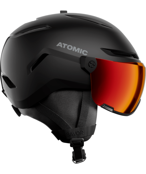 Atomic Savor Visor Stereo Visier-Helm in Black