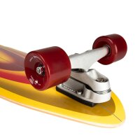 Arbor Surfskate Complete C7 Jordan Brazie Yellow/Red 32.5 IN