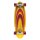 Arbor Surfskate Complete C7 Jordan Brazie Yellow/Red 32.5 IN