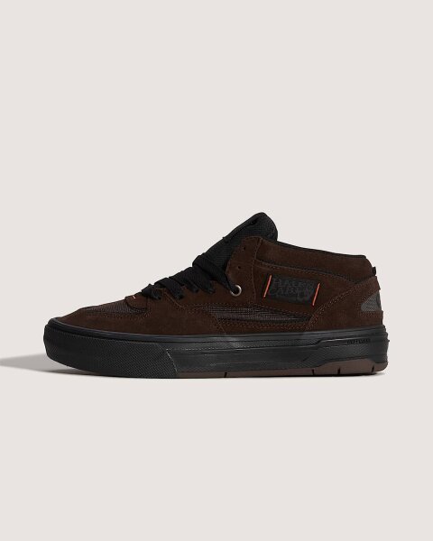 Vans Skate Half Cab Wafflecup Schuhe in Brown/Black